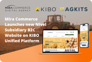 Mira Commerce Launches New Nivel Subsidiary B2C Website, AgKits, on KIBO Unified Platform