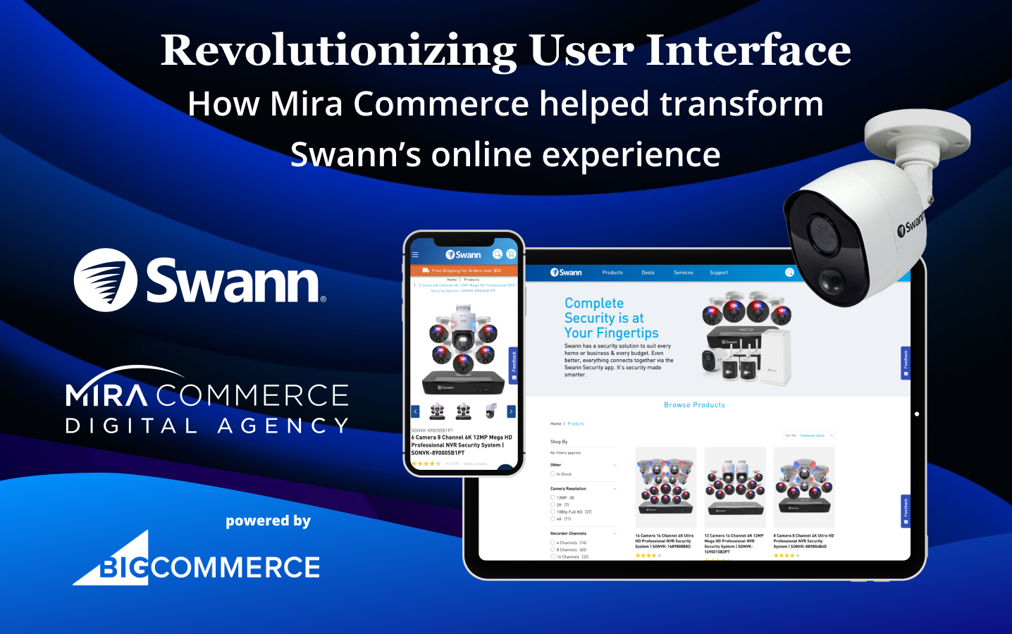 Mira Commerce Launches New Website For Swann Security Products for the U.S. Market